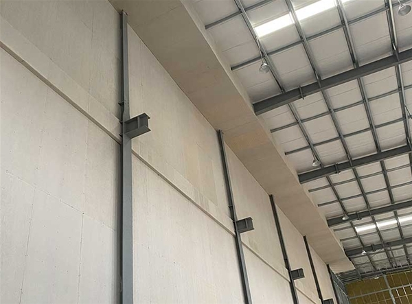 坊子防火墙 硅酸盐防火板 耐火3到4小时 厚度可定 任意裁剪